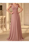 Rochie lunga, roz - 2