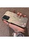 Samsung Galaxy A13 4G/5G Compatible Pink Branch Flower Case, Shockproof Silicone, Stylish - 2
