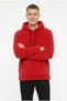 Men's Hooded Casual Plush Sweatshirt with Kangaroo Pocket - 2