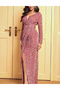Rochie lunga, Roz - 6
