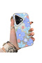 iPhone 16 Compatible Floral Strawberry Mix Patterned Case, Protective, Daily Use - 2