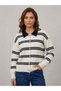 Winter Collared Buttoned Knitwear Sweater Cardigan - 2