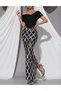 Rochie lunga, Negru/Gri - 4