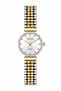 Milano Women's Silver Gold Color Metal Strap White Dial Stone Detailed Wristwatch – 23 mm - 2