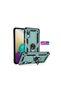 Samsung Galaxy A02 Case Sofia Silicone Cover with Ring - Green - 2