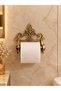Hedi̇yekuyusu Brass Casting Toilet Paper Holder 16X15 cm - 2