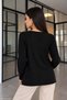 Women's Soft V-Neck Long Sleeve Blouse 6610 - 4