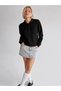 Women's Polo Collar Buttoned Textured Knitwear Sweater 12545 - 2