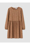 Esvab • Modern & Distinctive Printed Girls' Gabardine Dress