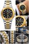 Luxury Steel Calendar Men's Wristwatch - 2