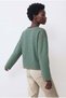 Green Long Sleeve Boxy T-Shirt - 4