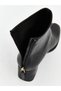Genuine leather women's heeled boots - 6