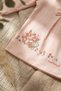 Mila Bebe Collared Ribbed Cotton Salmon Baby Girl Set - 2-Piece Top and Bottom Set with Hedgehog and Bow Detail - 5