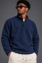 Men's Half Zipper High Collar 3-Piece Fleece - 4