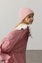 Knitted Beanie Pink - 2