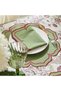 Green Burgundy Fiona American Service Set 2 Pieces - 5
