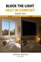 ONETO Portable Blackout Curtains With Self Adhesive Tape Travel Cuttable Sunscreen Shade Drapes For - 2