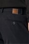 Brown Side Pocket Textured Slim Fit Cotton Chino Trousers 1003265153 - 5