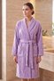 Paris Şalyaka Women's - Men's Bathrobe |   Unisex Bathrobe - Dressing Gown |   Water Absorbent - 100% Cotton - 6