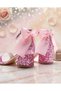 Pink Girls' Broken Glass Heels - 5