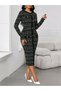 Rochie maxi, negru - 3