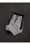 Men's Gray Black Stripe Detailed Zippered Pocket Elastic Cuffed Sweatpants - 5