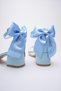 Blue Girls' Glittery Heeled Shoes - 2