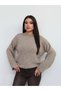 Glitter bicycle collar oversize sweater - 6