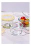 Noon East 3 Pack Borosilicate Glass Small Baby-Size Food Containers with Airtight Lids, Round Shape - 4