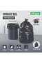 Packwell Trash Bag Garbage Bag Black Strong & Bio-Degradable Heavy Duty Disposable Garbage 15 Pcs 80 - 5