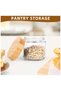 SKYLINK 10oz Glass Overnight Oats Containers with Bamboo Lids, 4 Pack – Wide Mouth Airtight Storage - 3