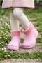 Children's Waterproof Rain Boots with Plush Detailing and Fur Inside - 8