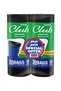 Sanita Club Garbage Bags Twin Pack Roll 50 Gallons 20 Bags, Large Black 75x103cm