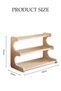 3-Tier Desktop Storage Rack，Multifunctional Desktop Shelf Organizer,Table Top Shelving - 2