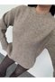 Glitter bicycle collar oversize sweater - 3