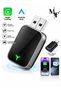 M.A&F's CarPlay Wireless Adapter & Android Auto Adapter, 2026 Upgrade 2-in-1 Plug & Play USB/USB-C D