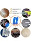 2 Pcs Plastic Razor Blade Scraper, Cleaning Scraper Tool with 50 Plastic Blades, Paint Labels - 5