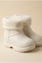 Children's Waterproof Rain Boots with Plush Detailing and Fur Inside - 7