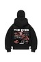 Snow Masked Ninja Unisex Sweatshirt Cardigan 2Strands Thick Fleece