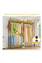 Forthcan Heavy-Duty Clothes Rack with 3 Rods and Adjustable Shelves, Freestanding Wardrobe for Bedro - 5