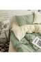 INFOSUN Duvet Cover Set King Size 4 Pcs, Include 1 Quilt Cover 220 x 240cm & 2 Pillow Cases 48 x 74c