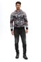 Men's Hooded Printed Regular Fit Sweatshirt Cl614 - 7