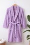 Paris Şalyaka Women's - Men's Bathrobe |   Unisex Bathrobe - Dressing Gown |   Water Absorbent - 100% Cotton