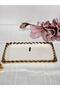 Rectangular Presentation Plate Sofia Stoneware Small – 19 X 37 cm