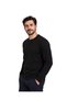 تي شيرت أساسي أسود بأكمام طويلة M-L-XL-2XL - 2