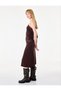 Women Brown Floral Lace Skirt - 3