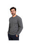 تي شيرت أساسي بأكمام طويلة من أنثراسايت مقاسات M-L-XL-2XL - 2