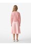 Girls Pink Plain Skirt - 3