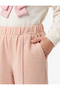 Baby Girls Pink Plain Sweat Pants - 3