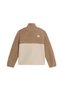 W Yumiori Full Zip Women's Outdoor Fleece Jacket Beige - 6